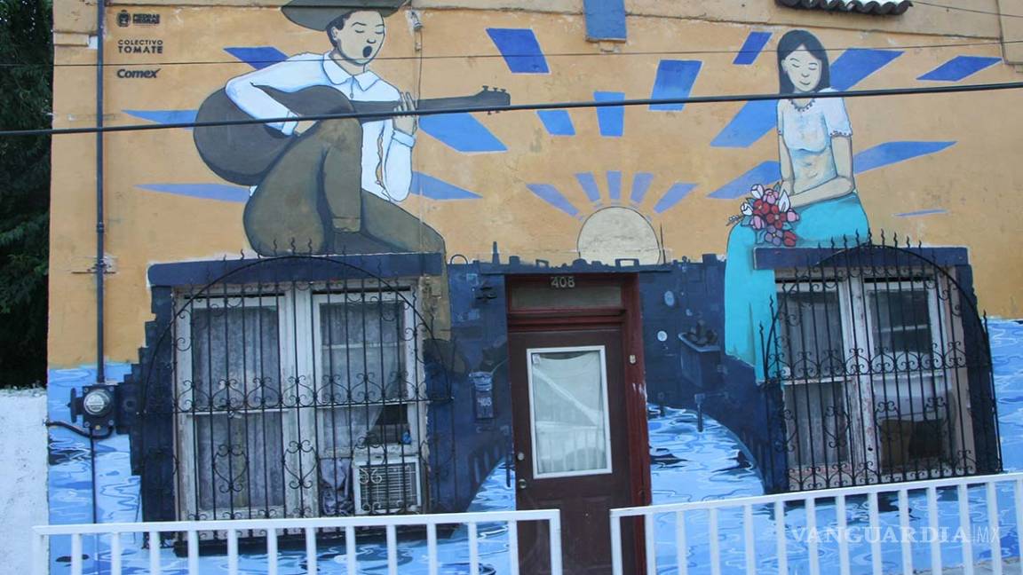 Dos ciudades fronterizas del norte de México cuentan con “Ciudad Mural”