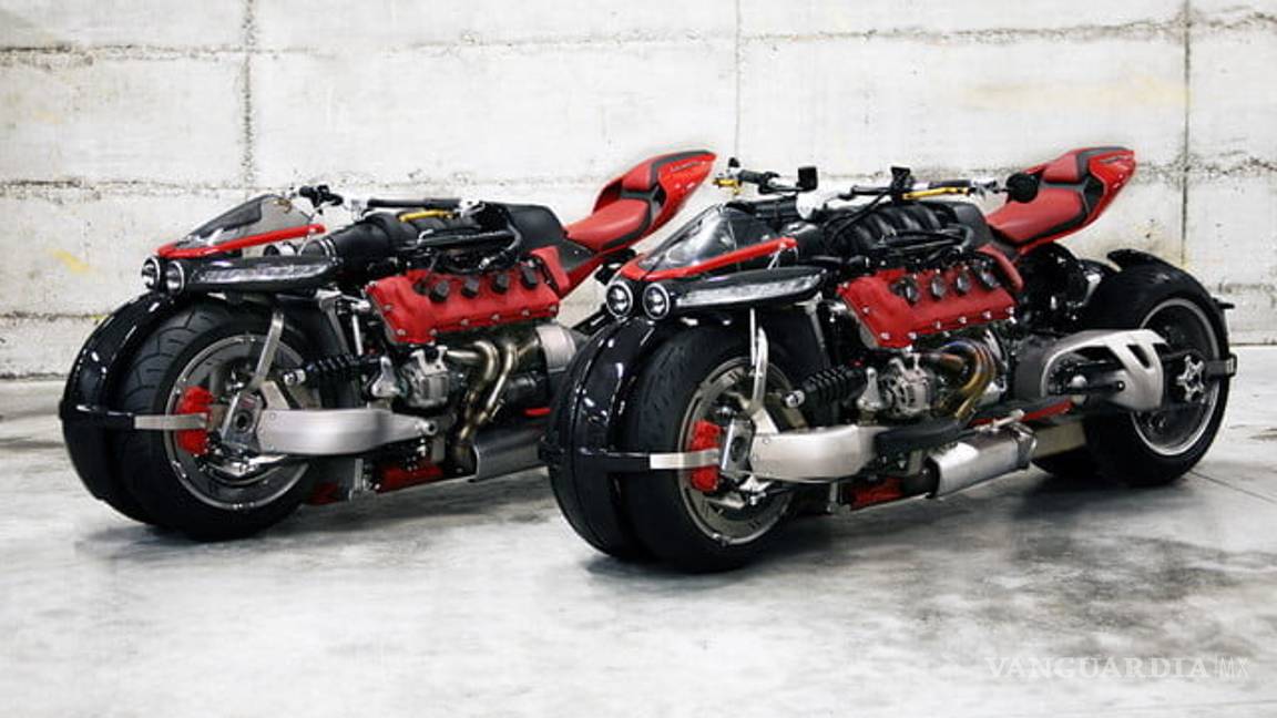 $!Lazareth LM 847, bestial motocicleta con alma Maserati