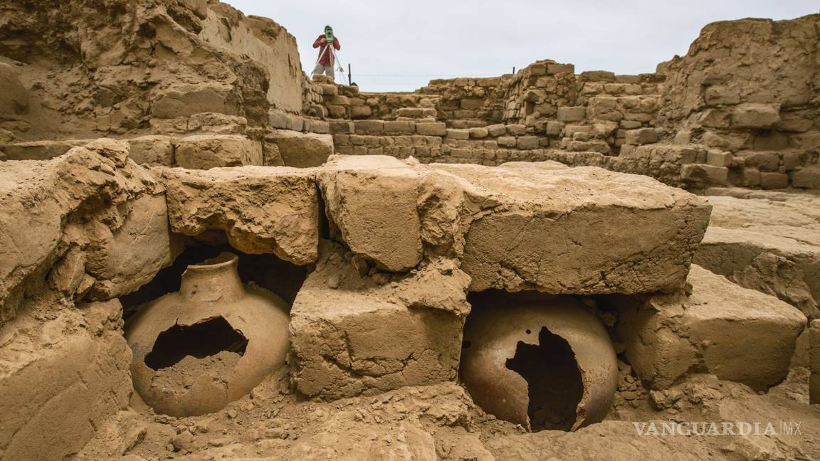 Hallan en Perú templo prehispánico utilizado por elite de civilización huari
