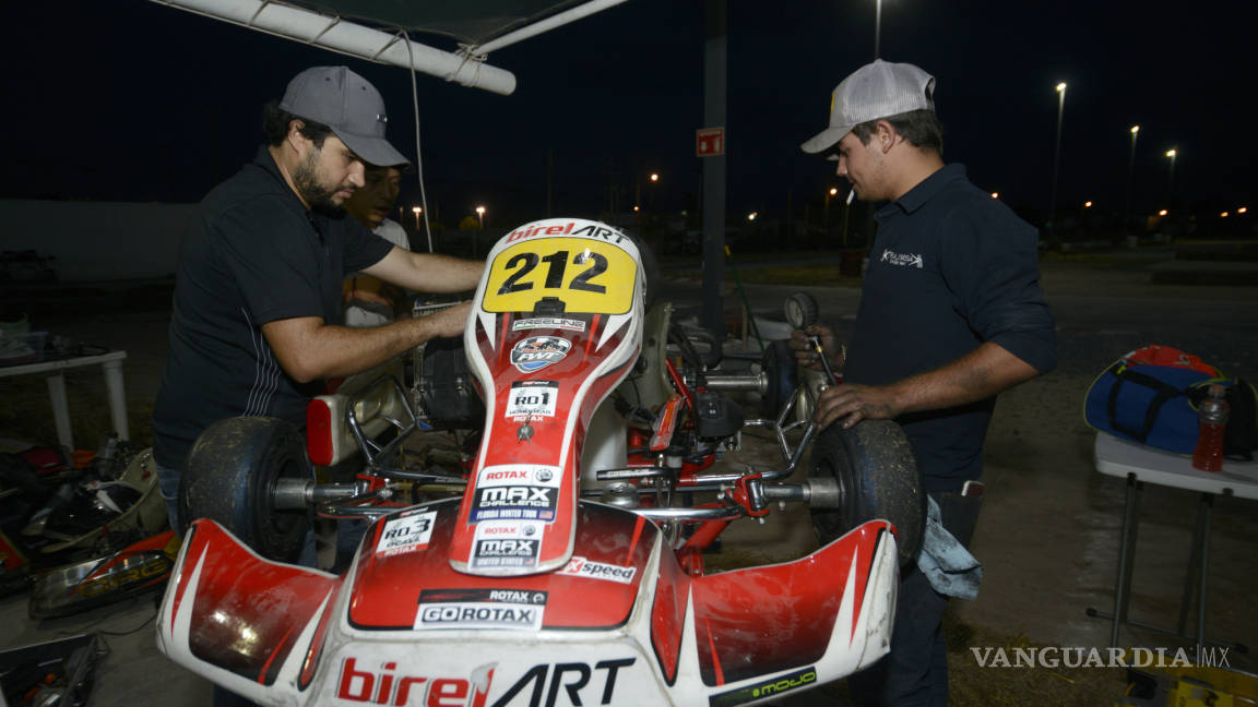 En el Fast Kart Challenge lluvia ha impedido rodar, pero esperan reanudar pronto