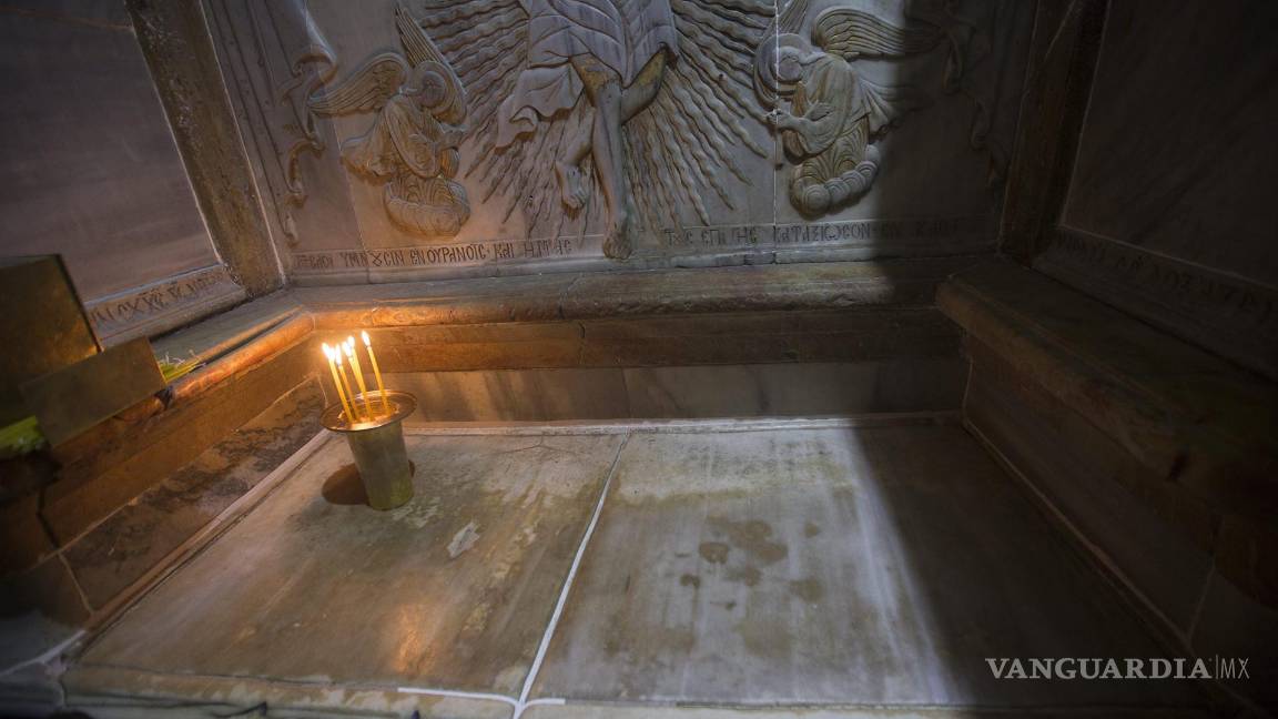 $!Restauran la tumba de Jesús para evitar que se convierta en una "montaña de arena"