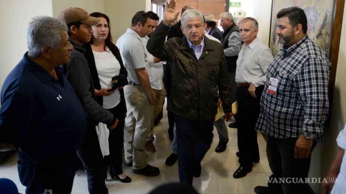 $!Propone AMLO a Iniciativa privada de Saltillo contribuir conforme a lo que ellos consideren justo