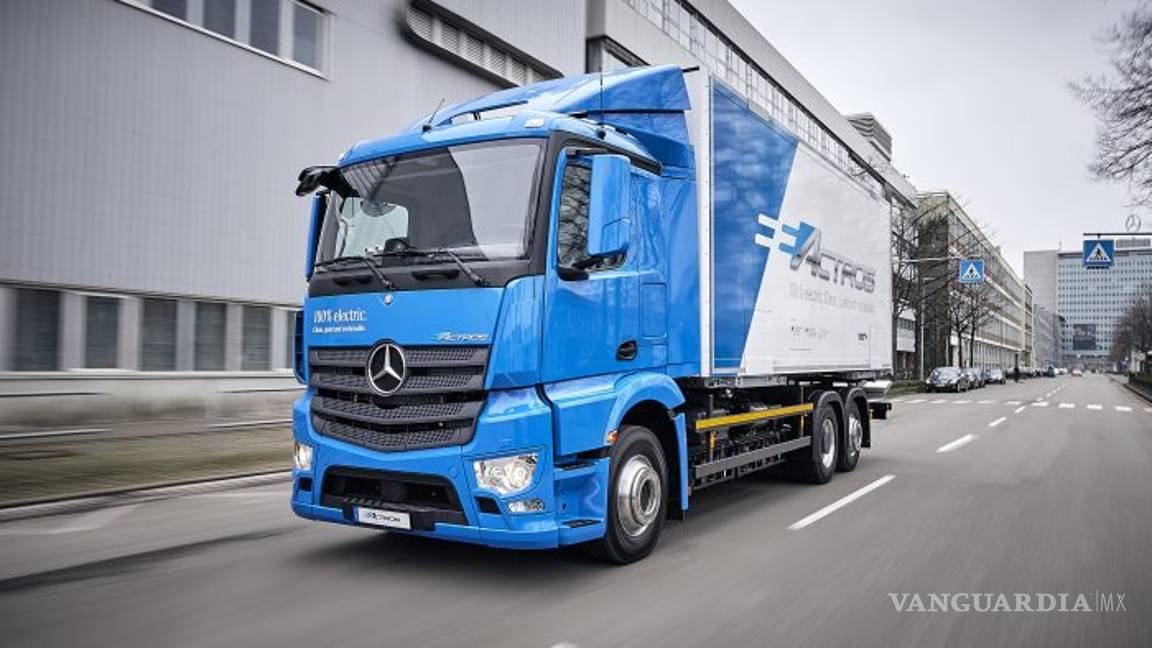 $!Mercedes-Benz eActros, un poderoso camión cero emisiones