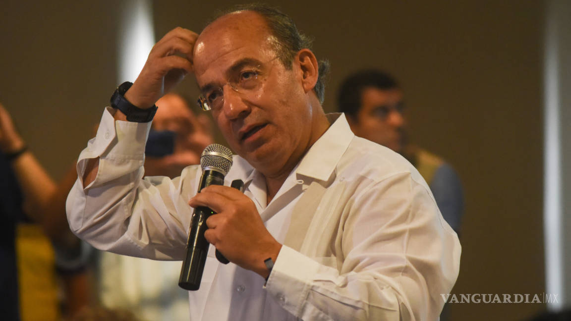 El expresidente Felipe Calderón rechazó haber presionado al ministro presidente de la Suprema Corte, Arturo Zaldívar