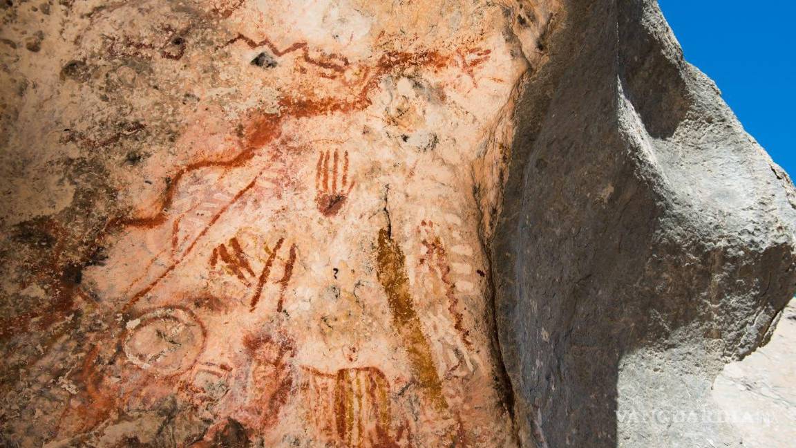 $!El pasado fin de semana, una pintura rupestre sufrió daños al intentar ser hurtada.