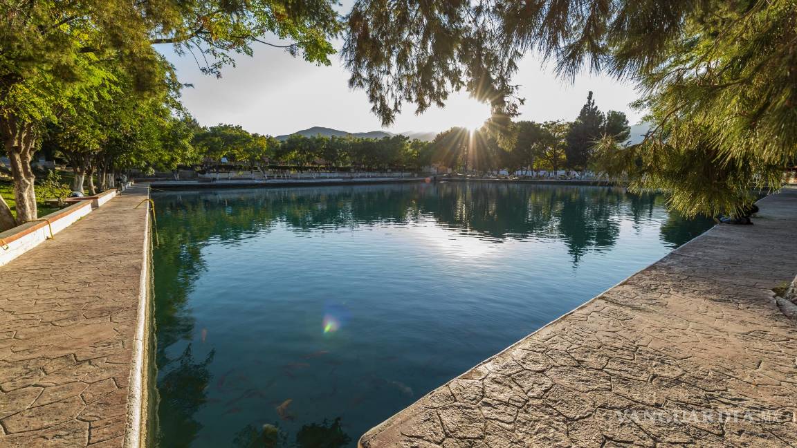 $!La zona más profunda del estanque es de tres metros.