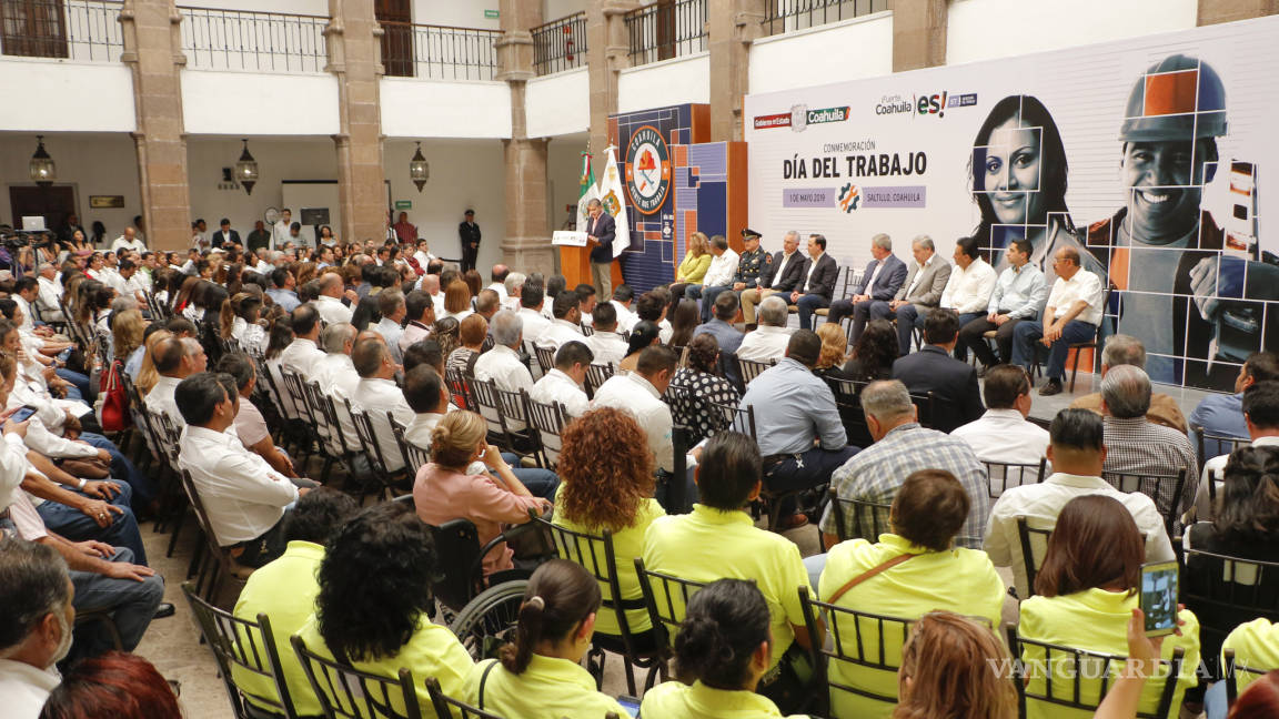 ‘Coahuila no volverá a ser plaza de criminales’, reafirma Miguel Riquelme respaldo a la reforma laboral