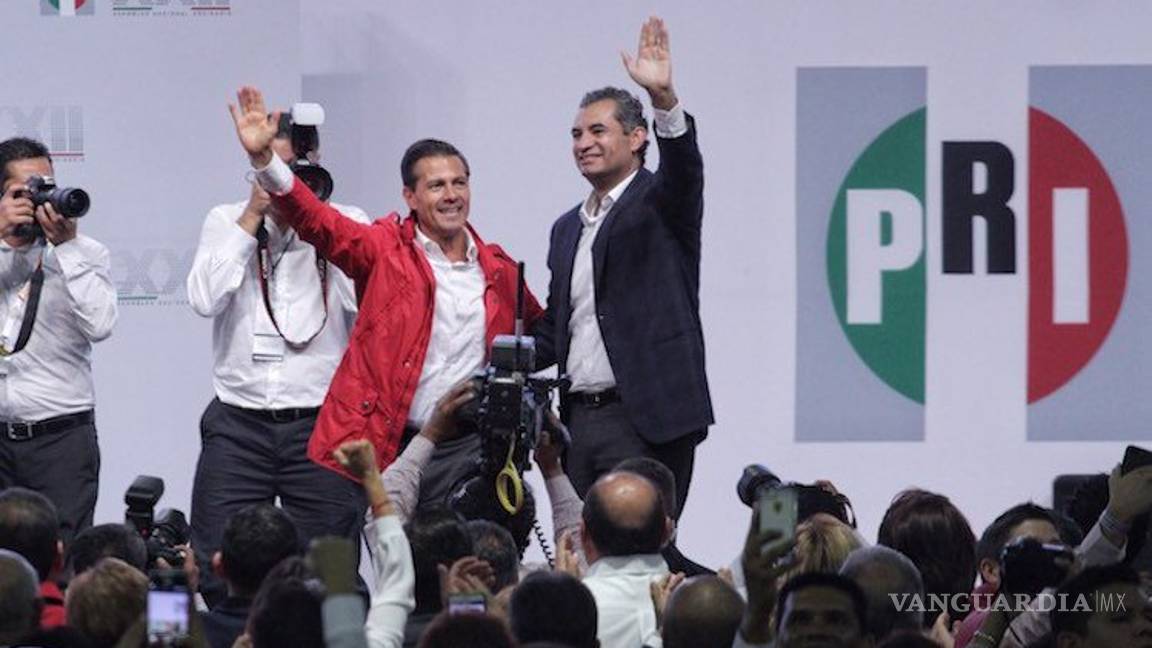 $!'México gana cuando gana el PRI', Peña Nieto clausura la XXII Asamblea del tricolor
