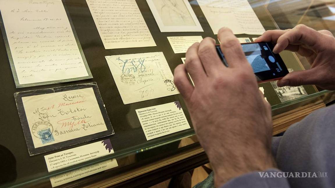 $!Exponen en Moscú el epistolario de Tolstói