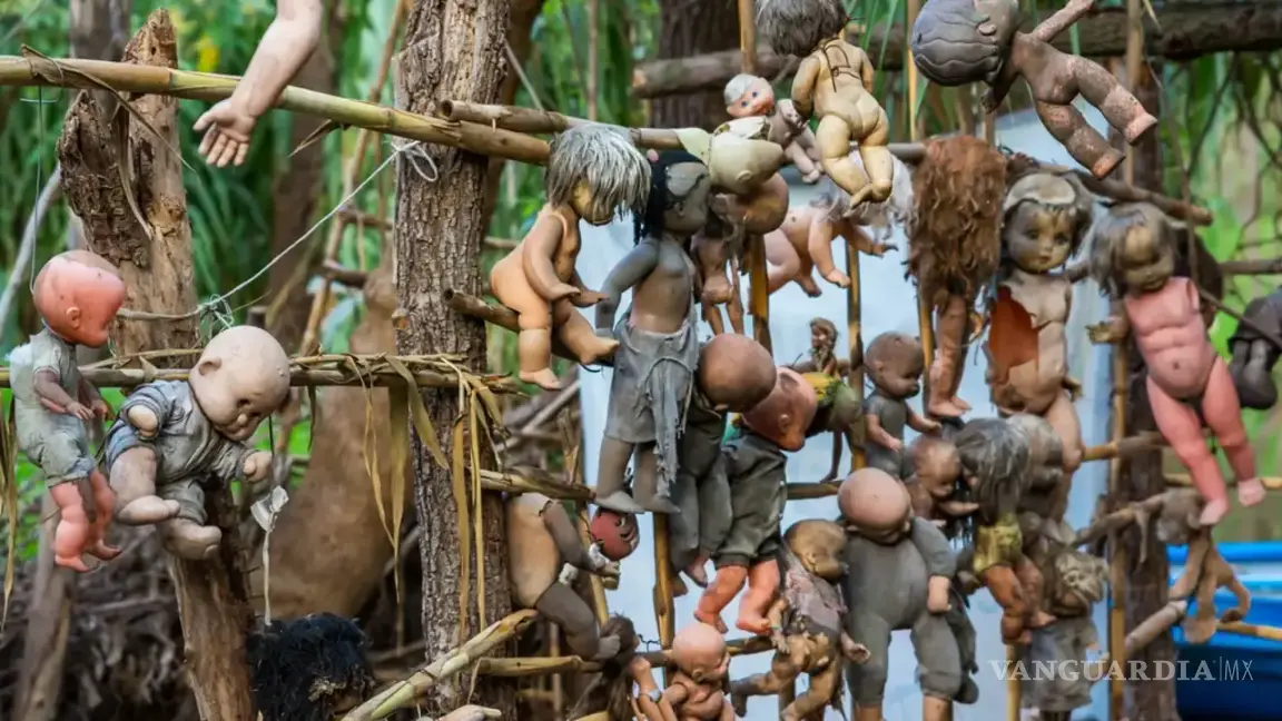 $!¿Cuál es la leyenda detrás de la Isla de las Muñecas, lugar donde Lady Gaga filmó su nuevo videoclip de la mano de Tim Burton?