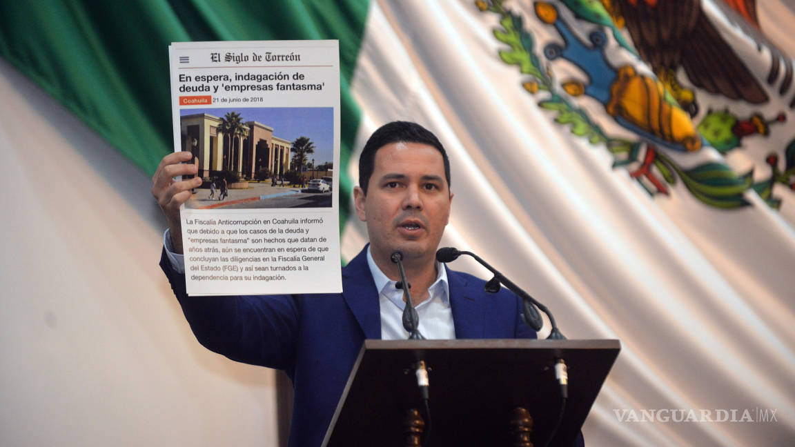 Exigen informe sobre la investigación de la deuda de Coahuila y empresas fantasmas