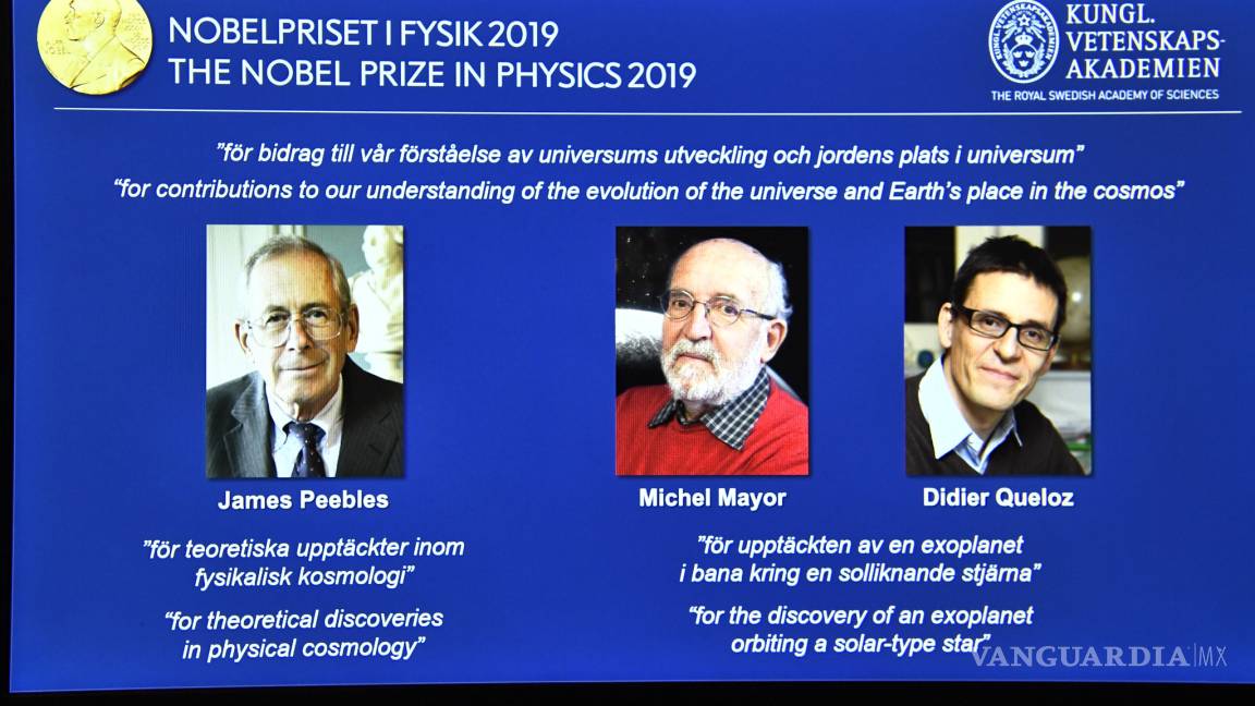 James Peebles, Michel Mayor y Didier Queloz ganadores del Nobel de Física por revolucionar la percepción del Cosmos