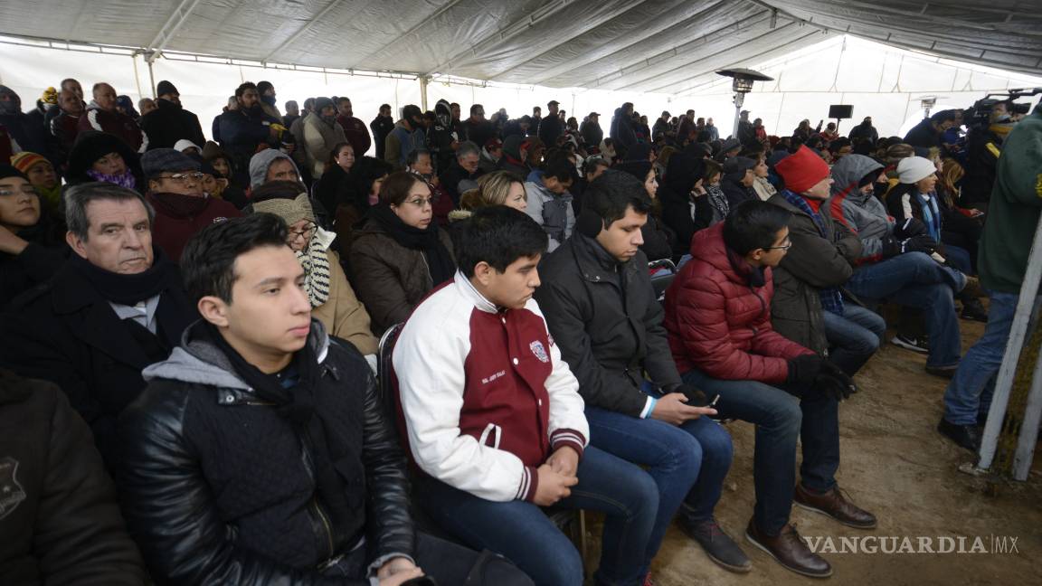 $!Inicia Miguel Ángel Riquelme construcción del ITS campus Arteaga