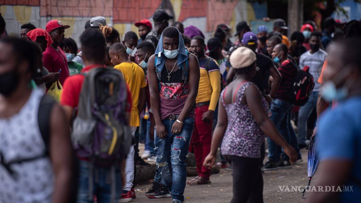 Encabezan haitianos solicitudes de refugio en México