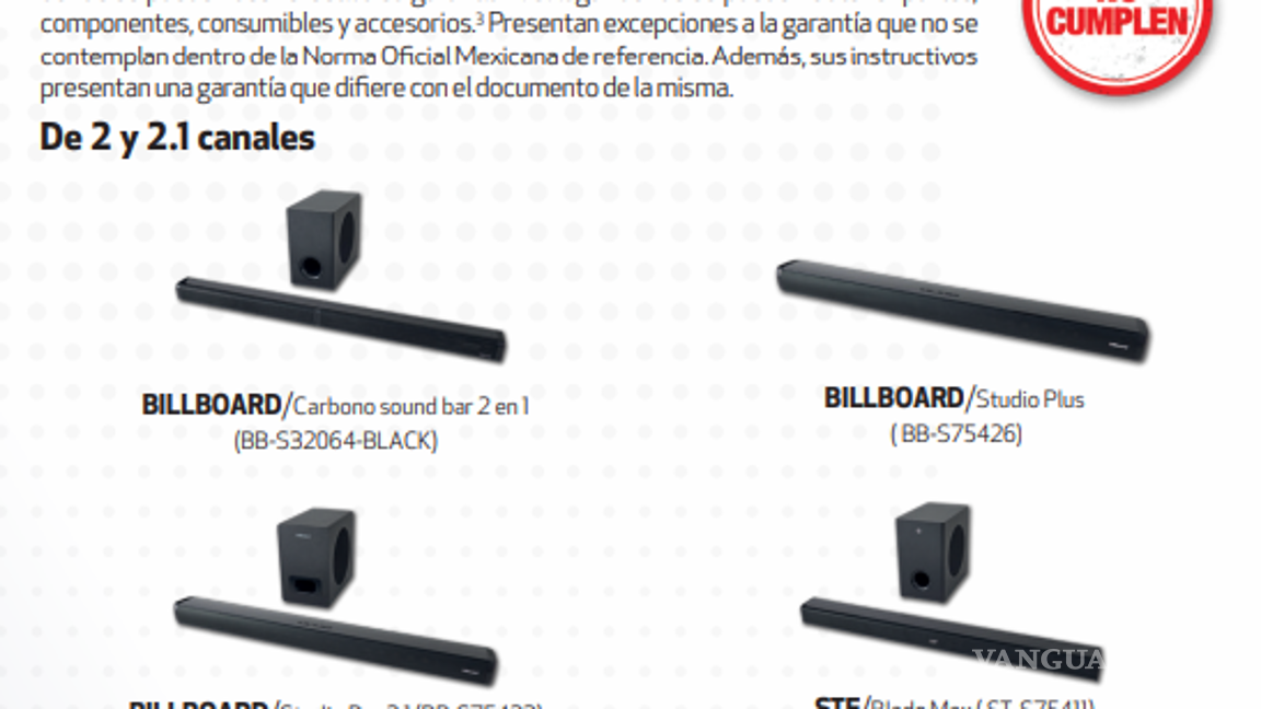 $!Profeco revela las mejores barras de sonido, ideales para regalar este Día del Padre