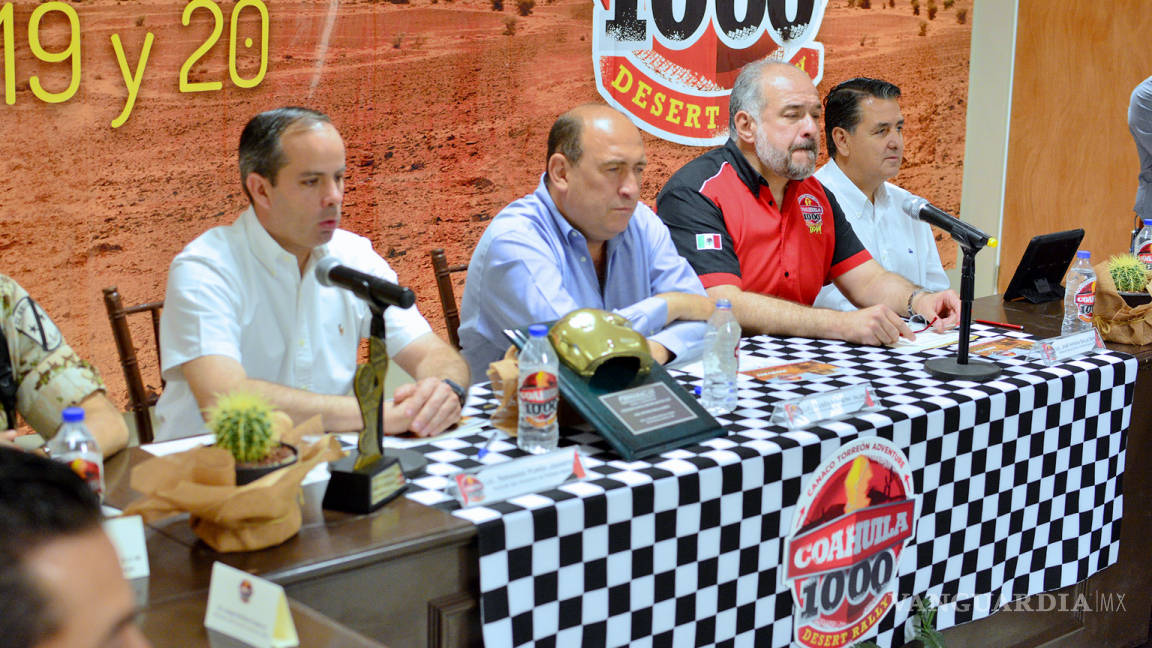 Anuncian “Coahuila 1000”, magno evento internacional de automovilismo