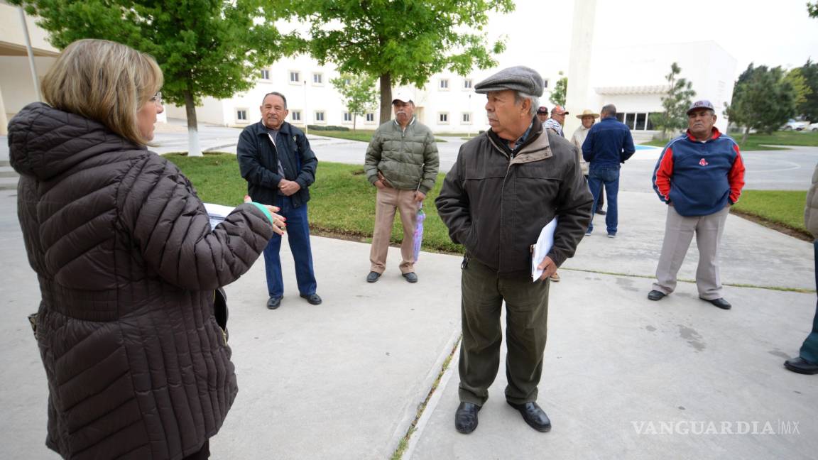 Reclaman jubilados de Universidad Agraria de Saltillo, cumplimiento de promesas al Gobierno del Estado