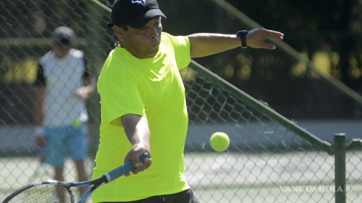 Torneo de tenis Campeón de la Ciudad arranca con todo en Saltillo