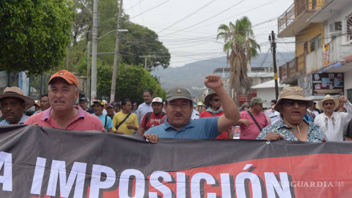 Levanta la CNTE plantón en Chiapas; concluye paro