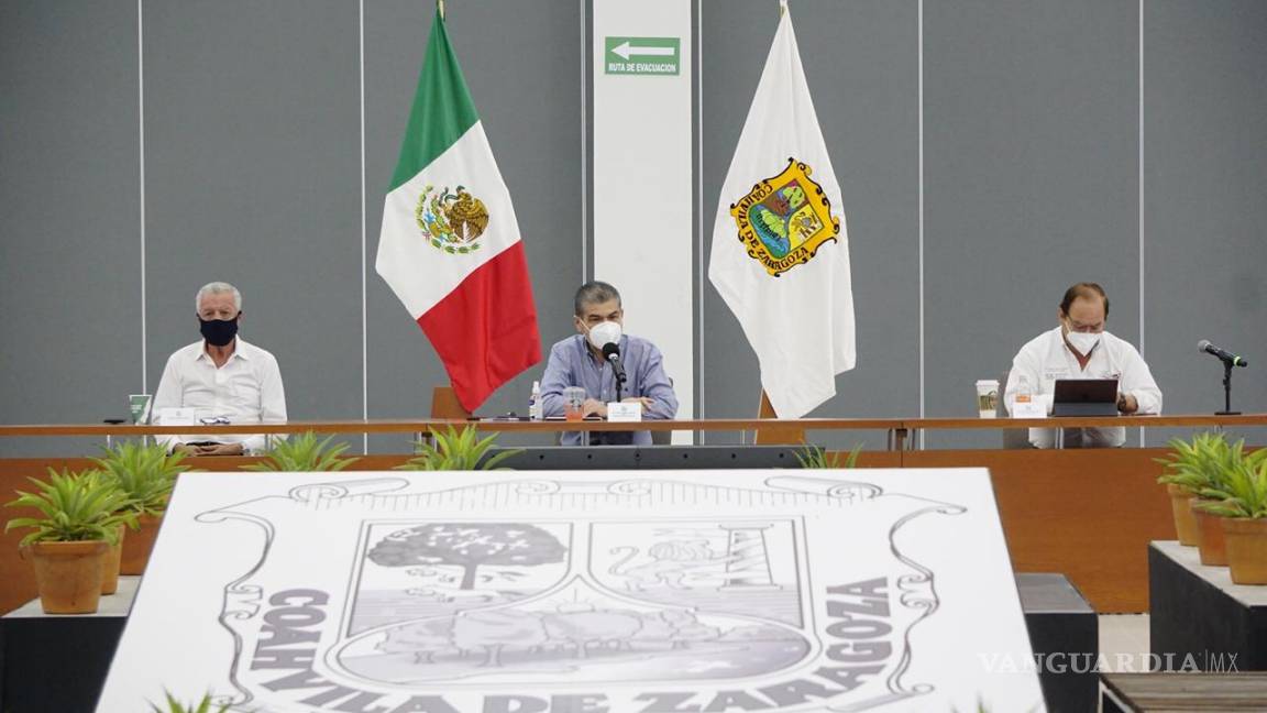 Avanza Coahuila en la contención del COVID: Miguel Riquelme
