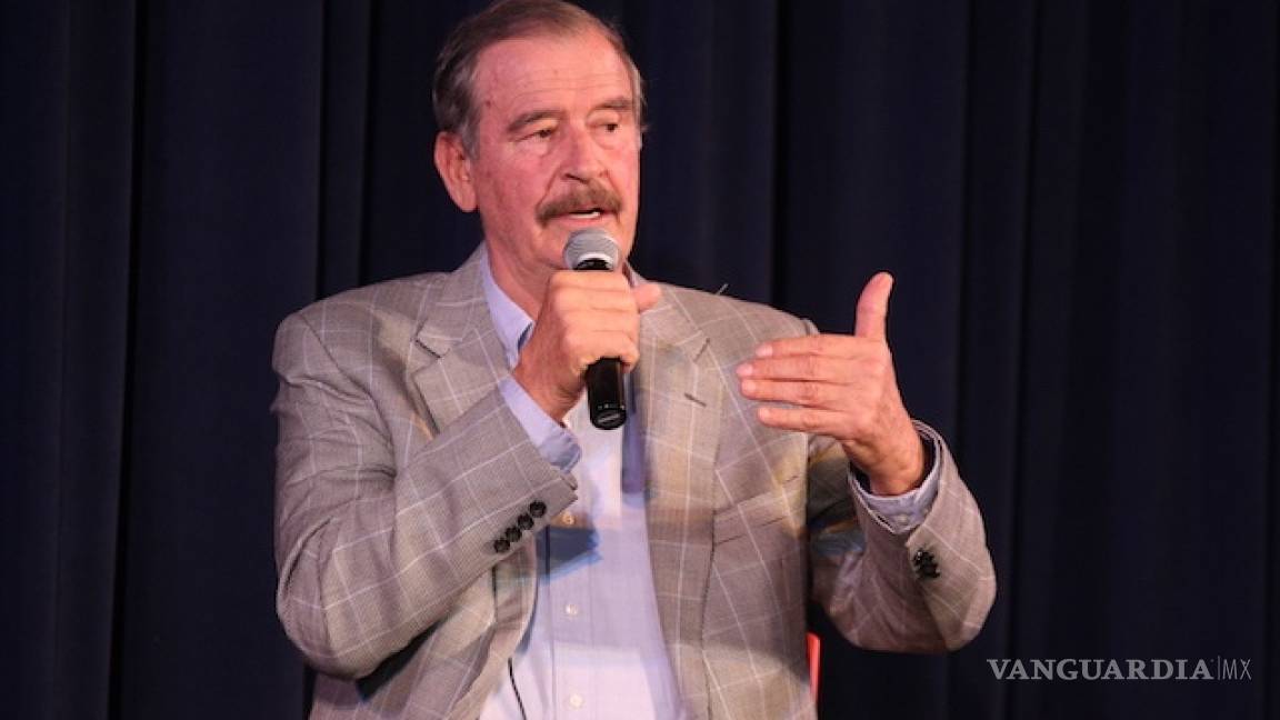 México necesita un PRI de verdadera oposición: Vicente Fox por renuncia de Narro Robles