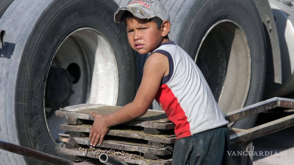 En México trabajan ocho de cada 100 niñas y niños