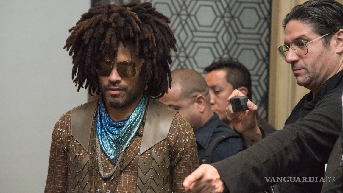 $!Lenny Kravitz se emociona en México; el domingo 15 se presentará en Monterrey
