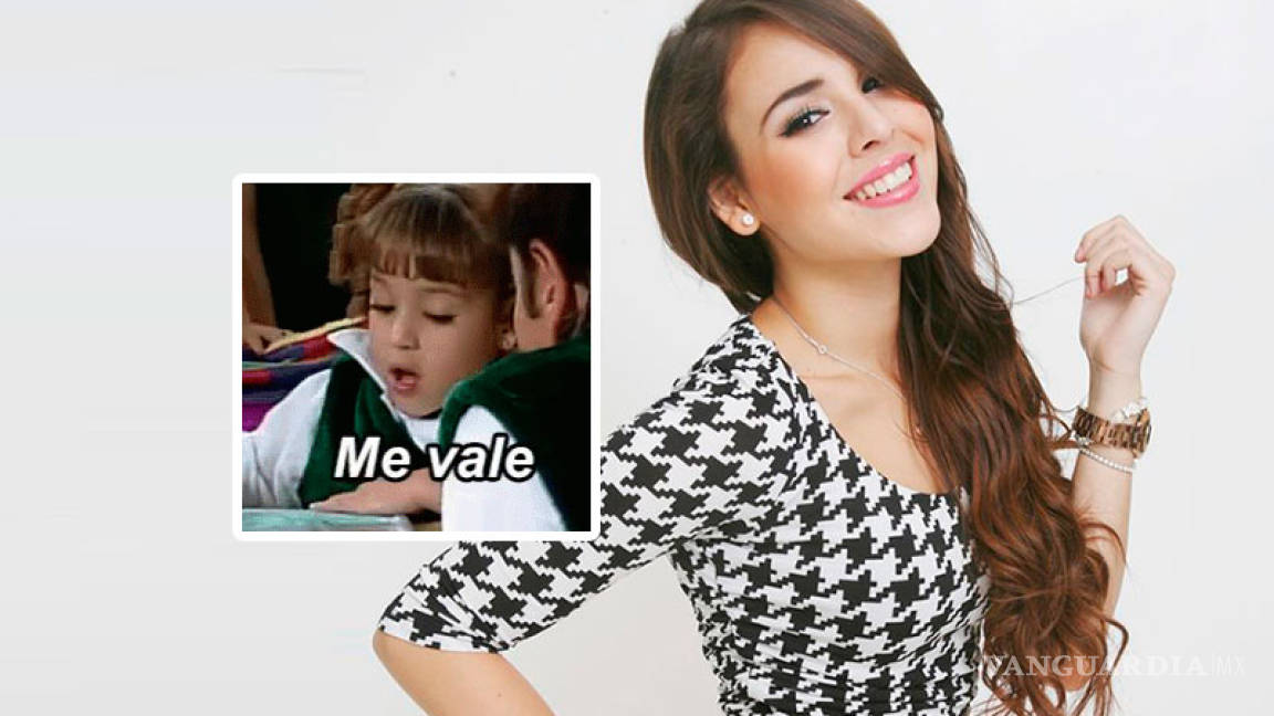 Danna Paola volvió a hacer el &quot;me vale&quot; (VIDEO)