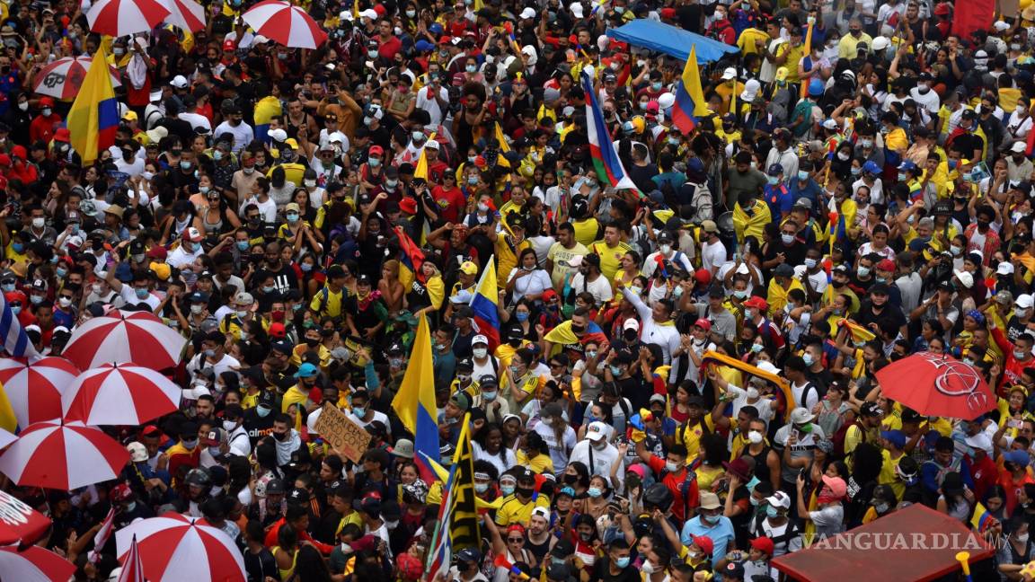 Reivindican colombianos su protesta