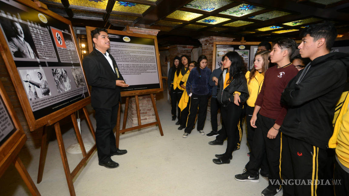 Realizan exposición sobre el Holocausto en museo de Saltillo