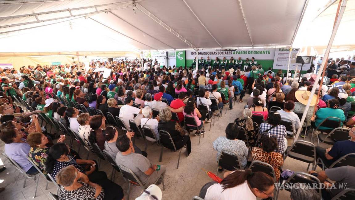 $!Con inversión social y programas comunitarios, impulsa Manolo Jiménez desarrollo en Frontera