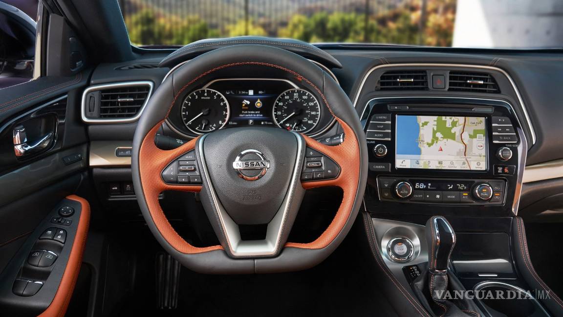 $!Nissan presenta el nuevo Maxima; más llamativo, sobre todo en el interior