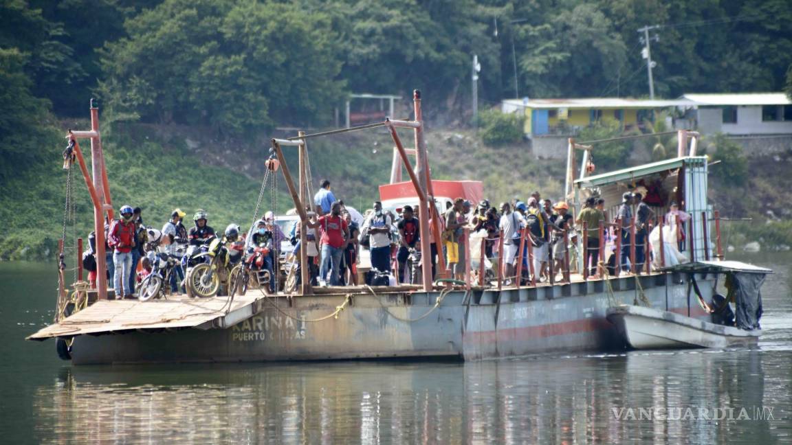 Cambian migrantes ruta para evitar choques con INM y GN buscando salir de Chiapas