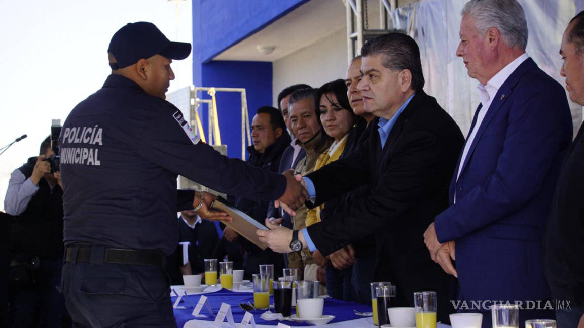 Reconoce MARS a Policía de Torreón; refrenda respaldo a la seguridad pública