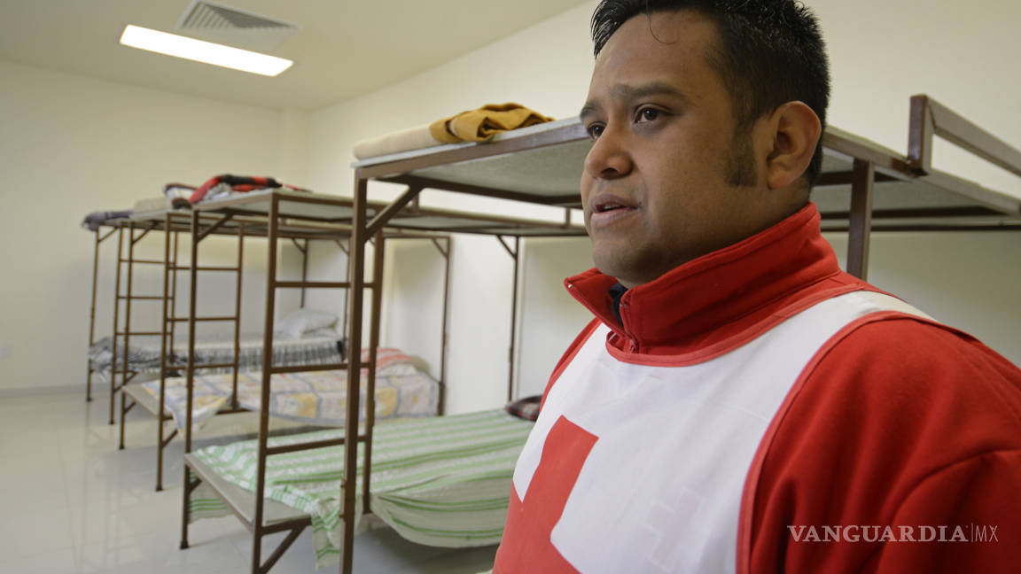 Ofrece Cruz Roja en Saltillo refugio a personas que lo necesiten