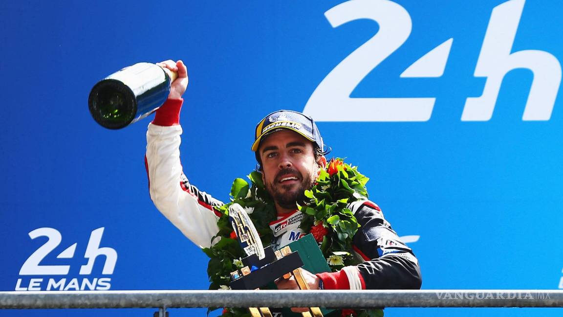 $!Toyota por fin gana las 24 Horas de Le Mans, gracias a Buemi, Nakajima y Fernando Alonso