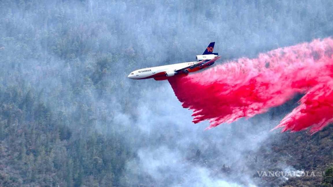 Previendo año ‘ardiente’ en Coahuila, alista Conafor aeronaves contra incendios