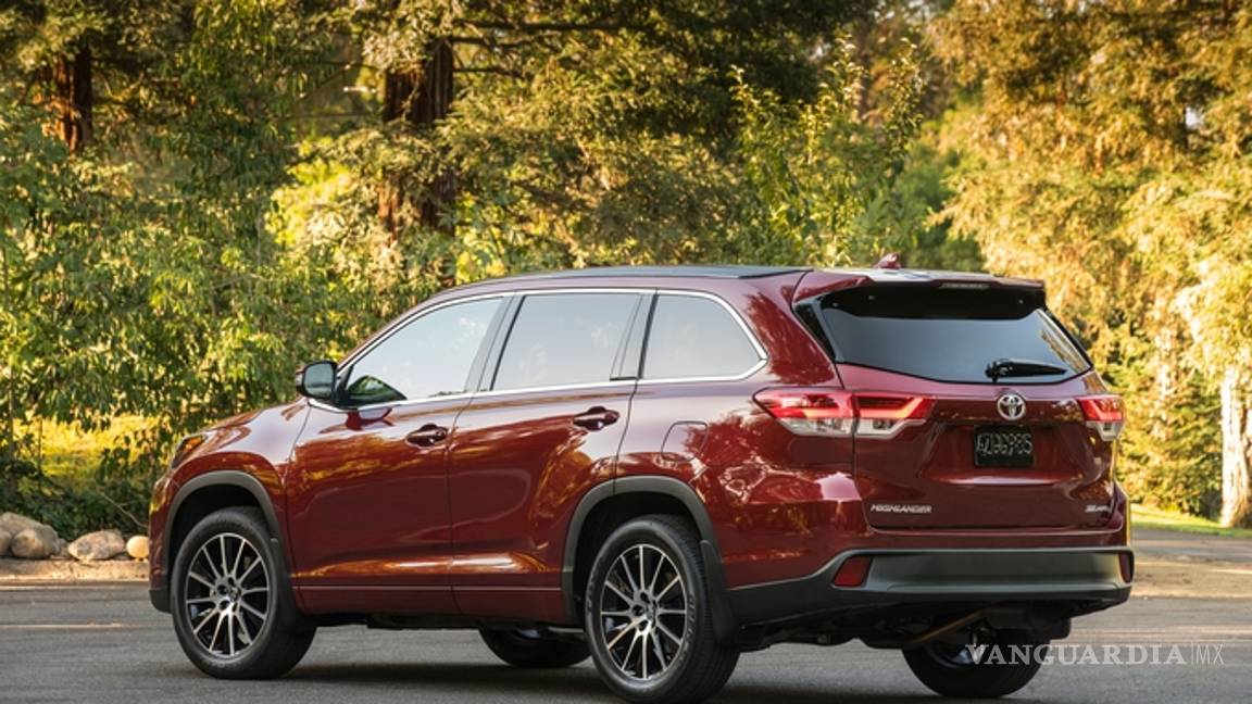 $!Toyota Highlander 2018, SUV japonés fuerte y elegante