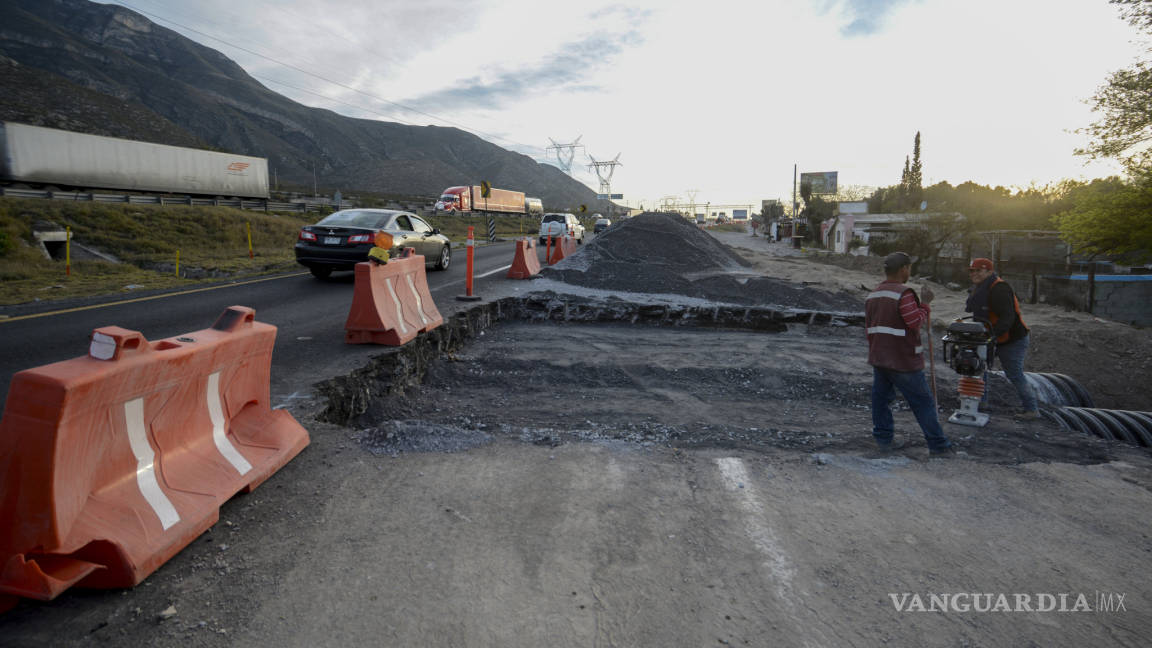 Colocarán cuatro rampas de emergencia en la autopista Monterrey-Saltillo