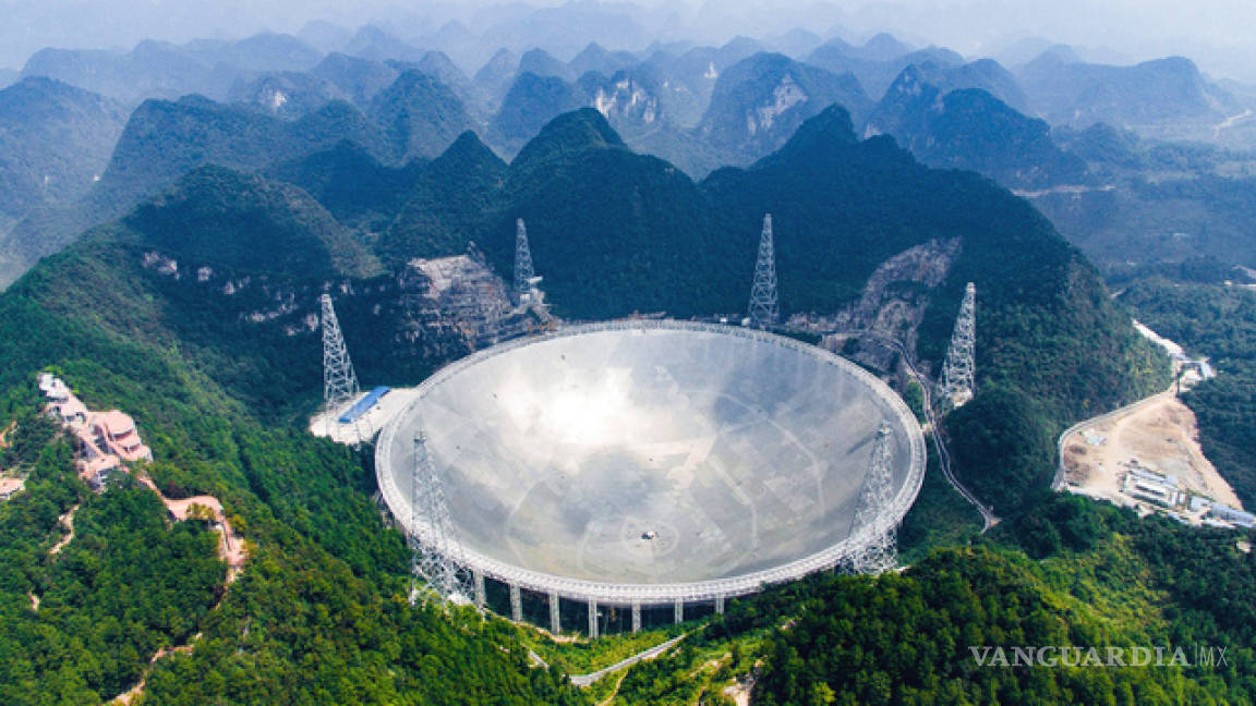 China tiene el mayor radiotelescopio del mundo