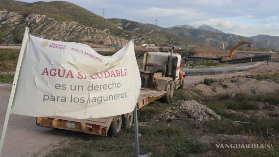 $!Agua Saludable, uno de los proyectos lopezobradoristas en el norte de México, va lento.