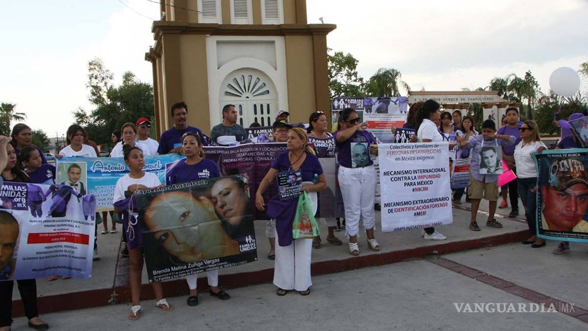 Durante marcha, familiares exigen continuar con la búsqueda de desaparecidos