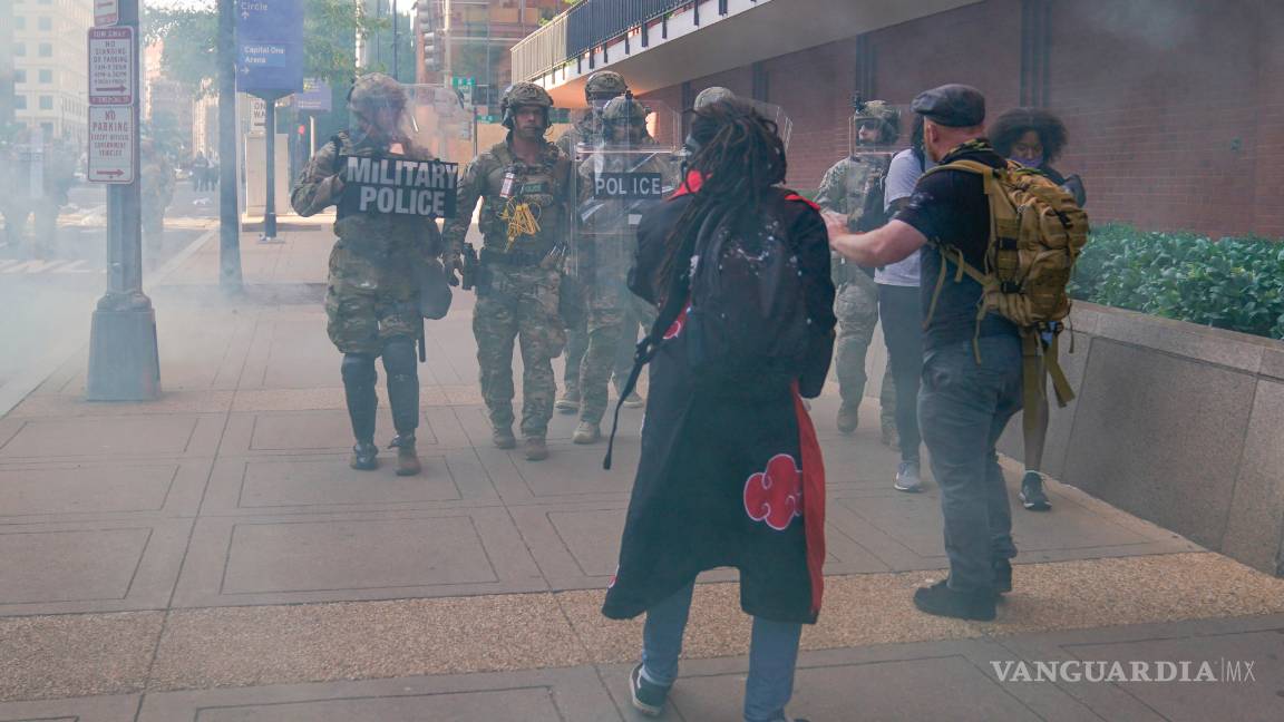 $!Amenaza Donald Trump con desplegar al ejército si estados no detienen protestas por muerte de George Floyd