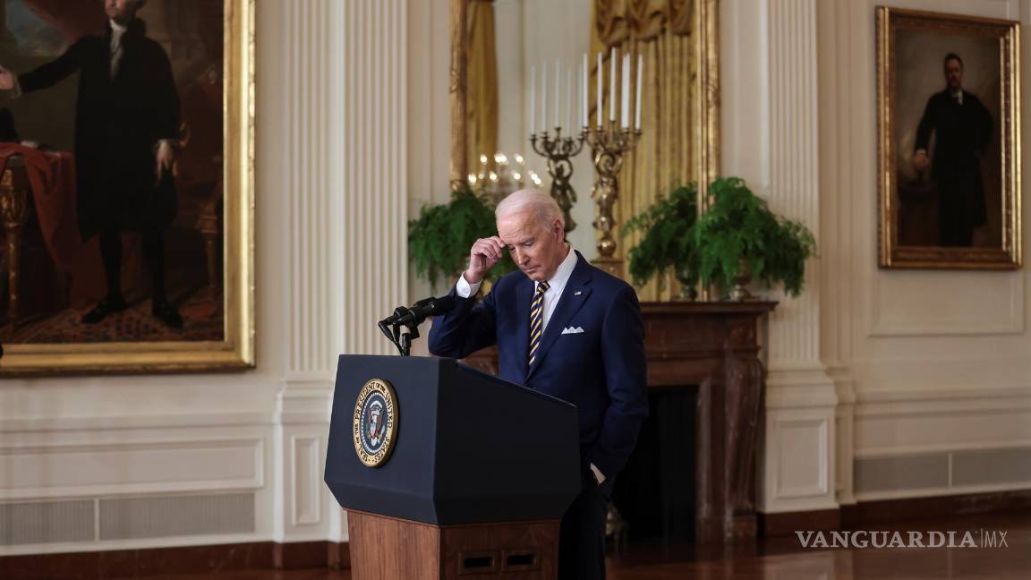 $!Un año después de que Joe Biden llegara a la Casa Blanca su reforma migratoria está estancada. EFE/EPA/Oliver Contreras