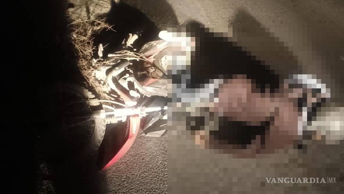 Fallece motociclista en camino vecinal a General Cepeda; se investiga el hecho