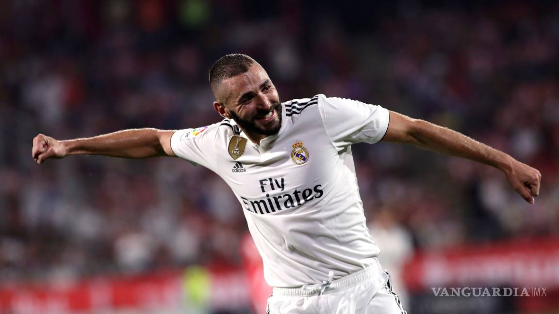 $!Benzemá en plan grande y el Madrid tiene nueve de nueve puntos