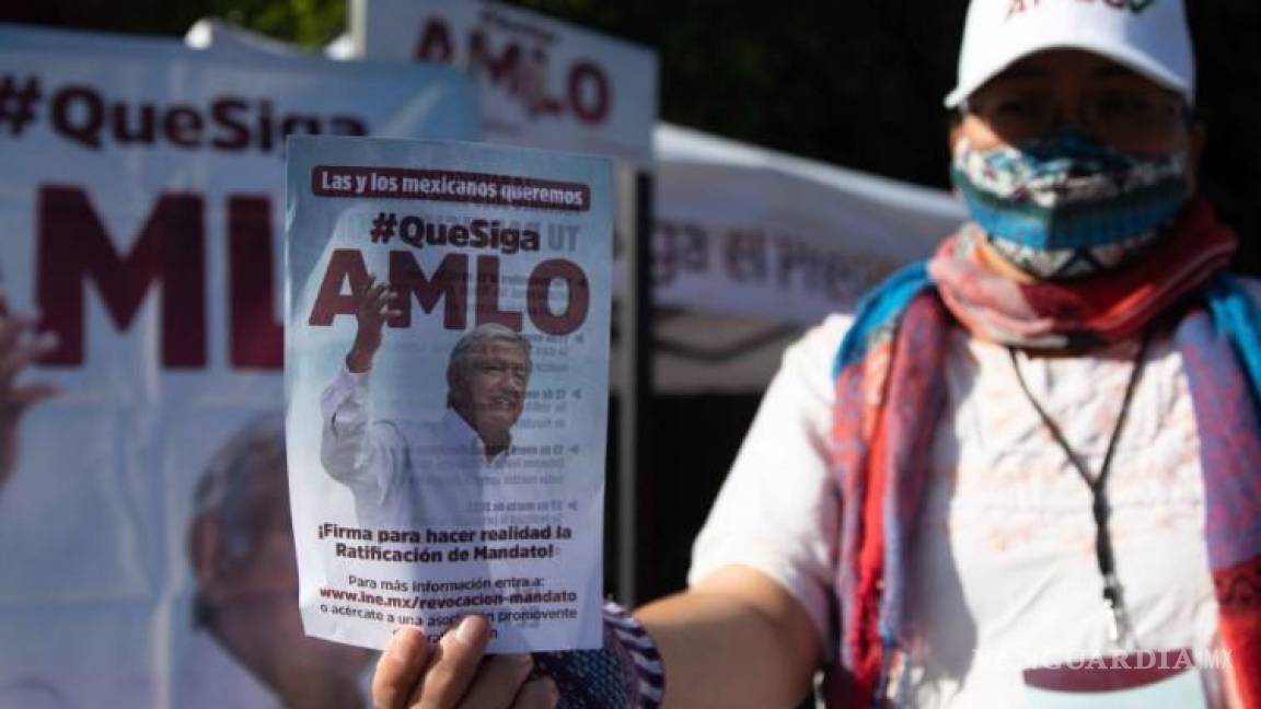 AMLO no quiere perder el poder y la revocación de mandato pondrá a prueba la maquinaria electoral de Morena