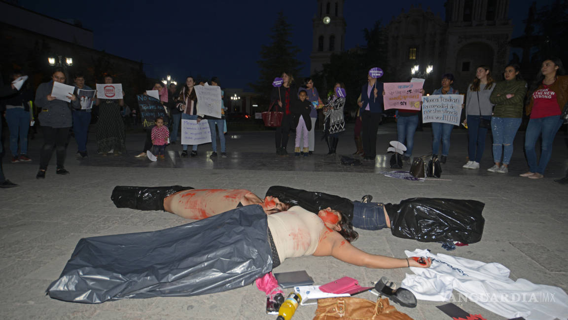 Demandan mujeres evitar feminicidios en Coahuila