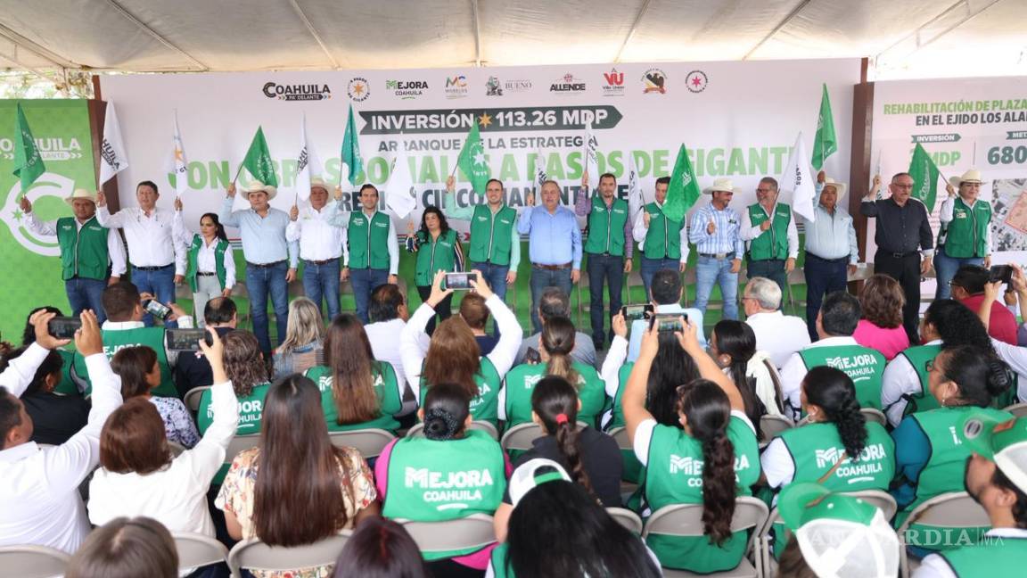 $!Funcionarios municipales y estatales participaron en el arranque de este programa.