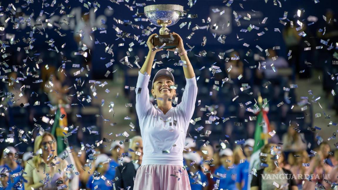 La croata Donna Vekic gana el título en el torneo WTA 250 de Monterrey